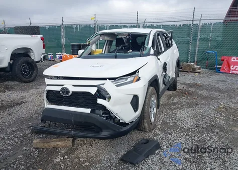2025 Toyota Rav4 Le from USA, damaged, VIN 2T3G1RFV7SW585001